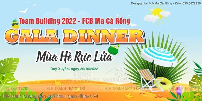 file tranh phong nen san khau gala dinner 24