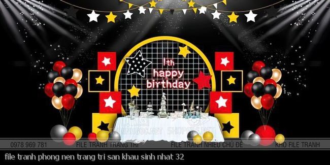 file tranh phong nen trang tri san khau sinh nhat 32