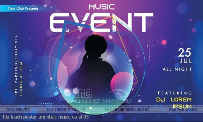 file tranh poster am nhac music ca si 05