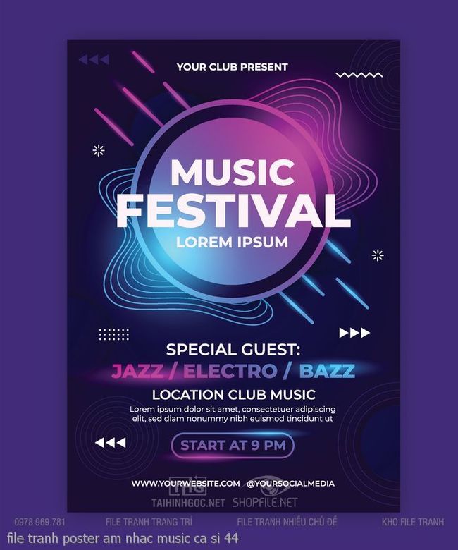 file tranh poster am nhac music ca si 44
