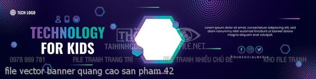 file vector banner quang cao san pham 42