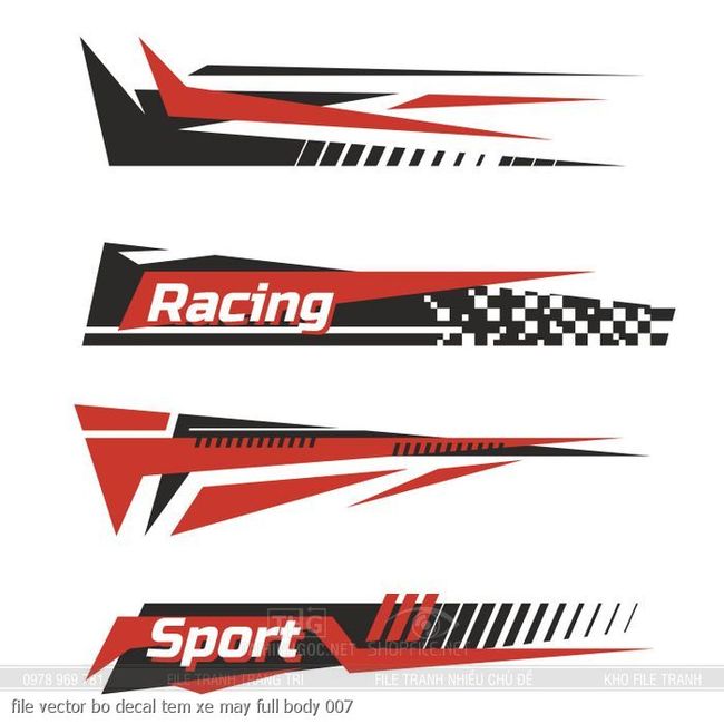 file vector bo decal tem xe may full body 007