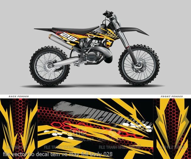 file vector bo decal tem xe may full body 028