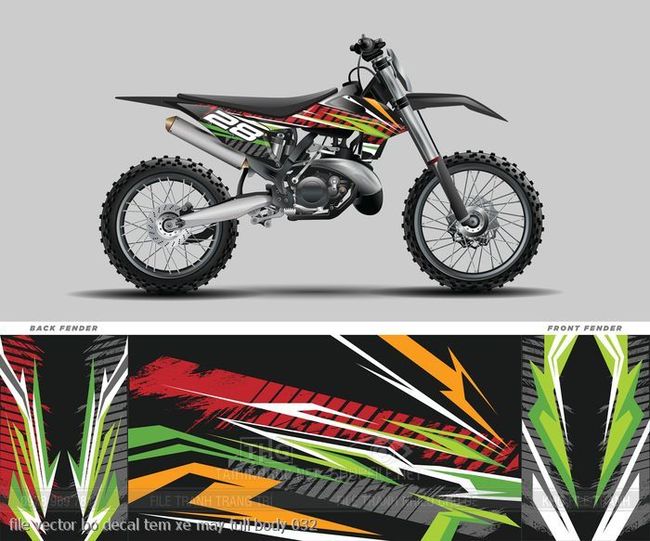 file vector bo decal tem xe may full body 032