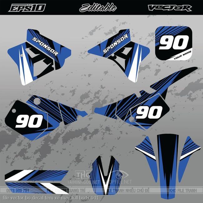 file vector bo decal tem xe may full body 041
