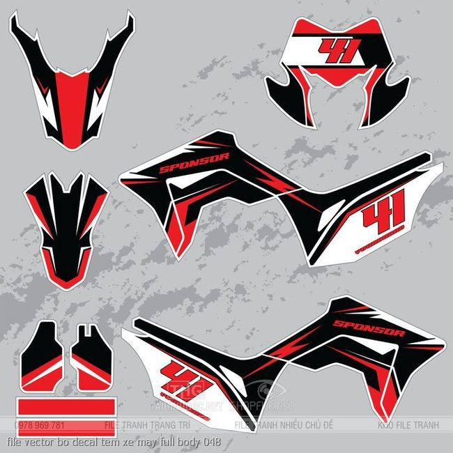 file vector bo decal tem xe may full body 048