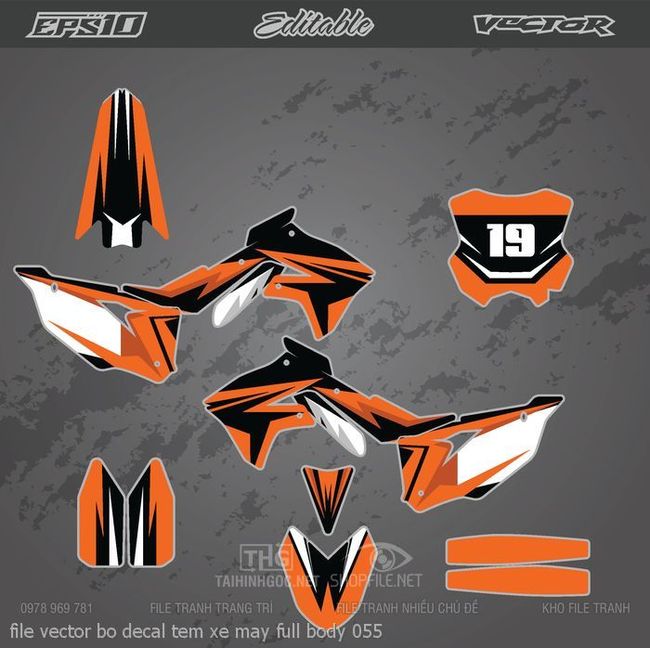file vector bo decal tem xe may full body 055