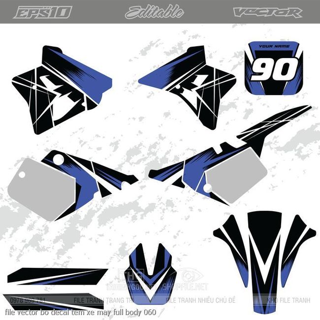 file vector bo decal tem xe may full body 060