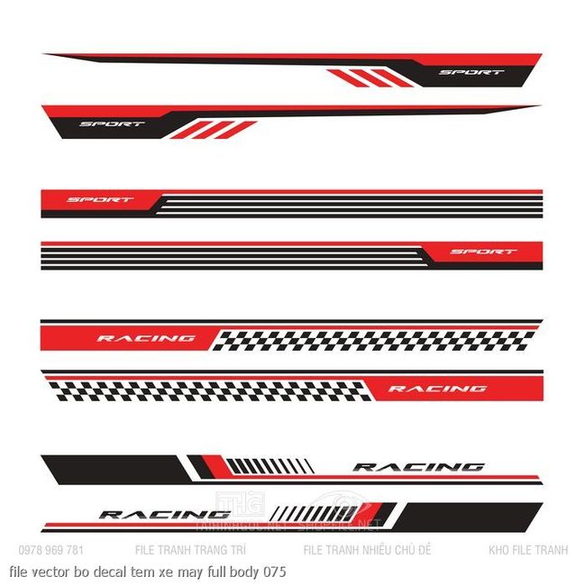 file vector bo decal tem xe may full body 075