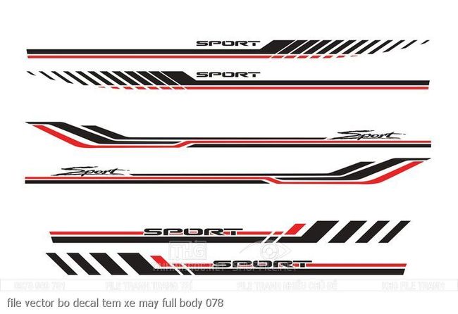 file vector bo decal tem xe may full body 078