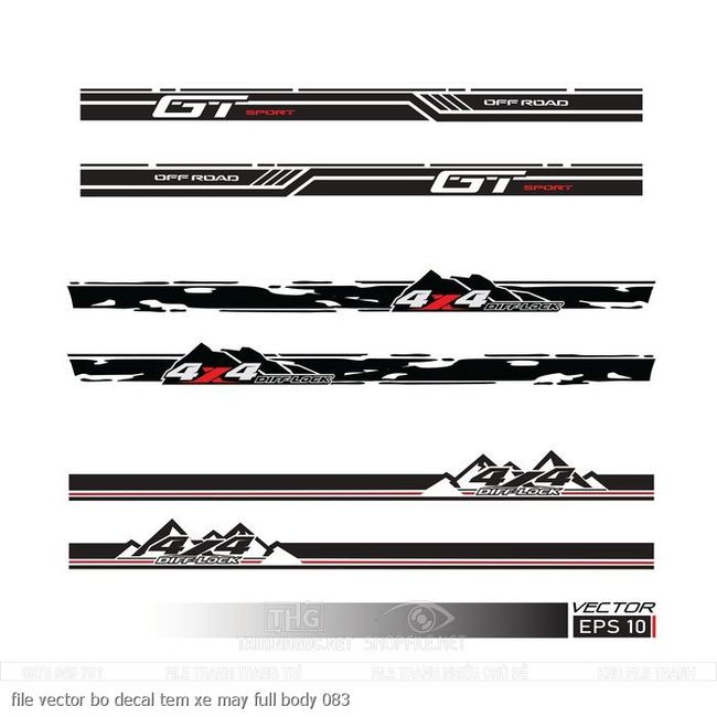 file vector bo decal tem xe may full body 083