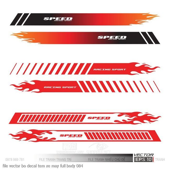 file vector bo decal tem xe may full body 084