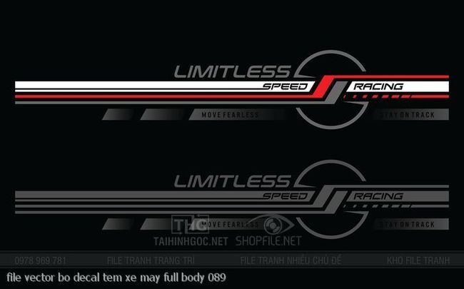 file vector bo decal tem xe may full body 089