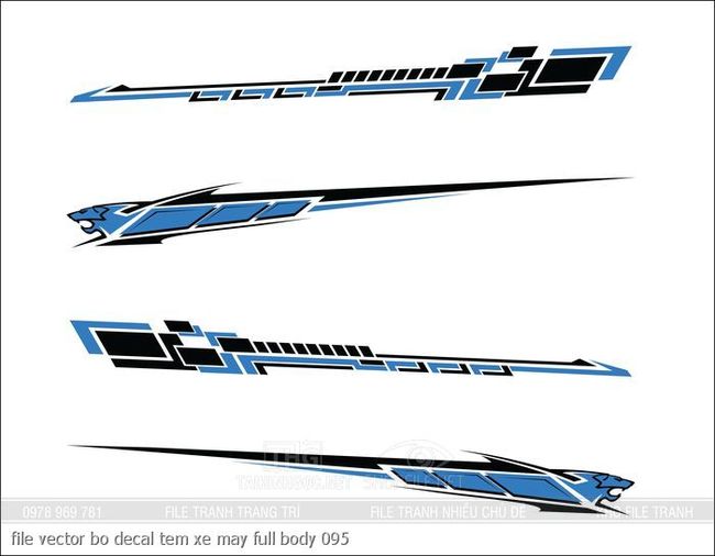 file vector bo decal tem xe may full body 095