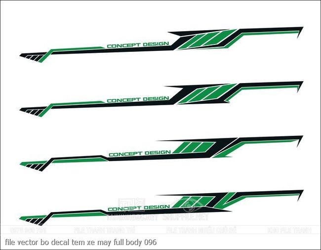 file vector bo decal tem xe may full body 096