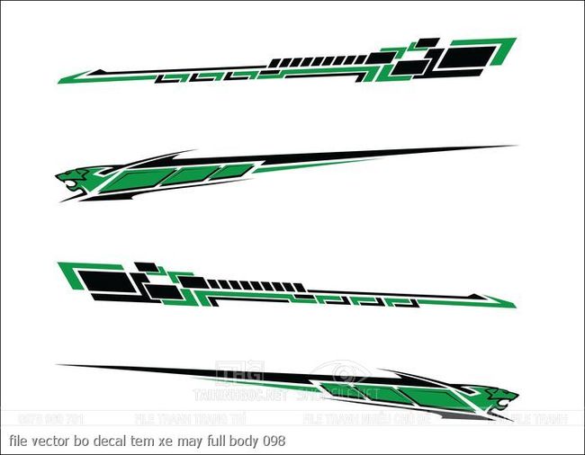 file vector bo decal tem xe may full body 098