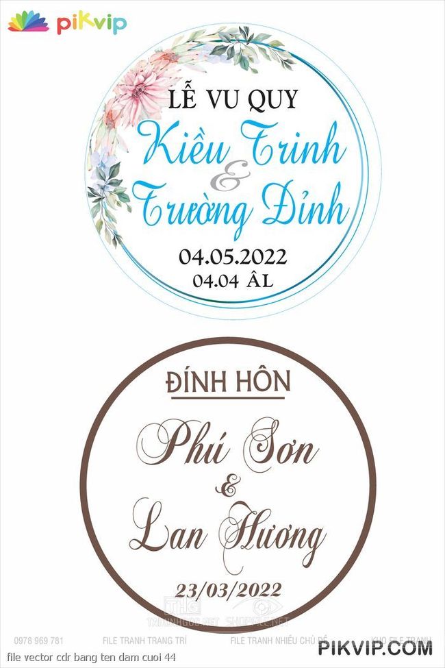 file vector cdr bang ten dam cuoi 44