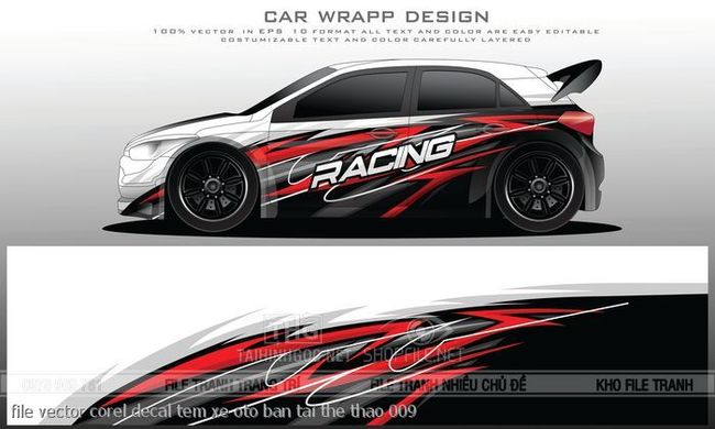 file vector corel decal tem xe oto ban tai the thao 009