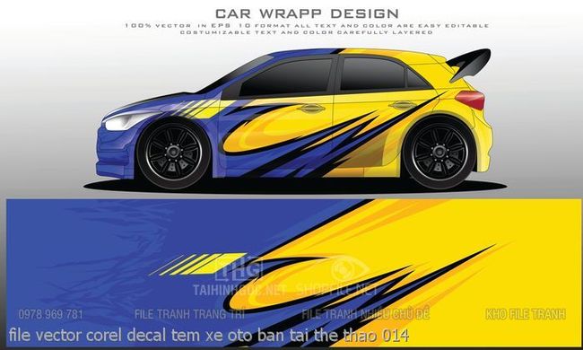 file vector corel decal tem xe oto ban tai the thao 014