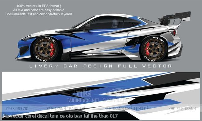 file vector corel decal tem xe oto ban tai the thao 017