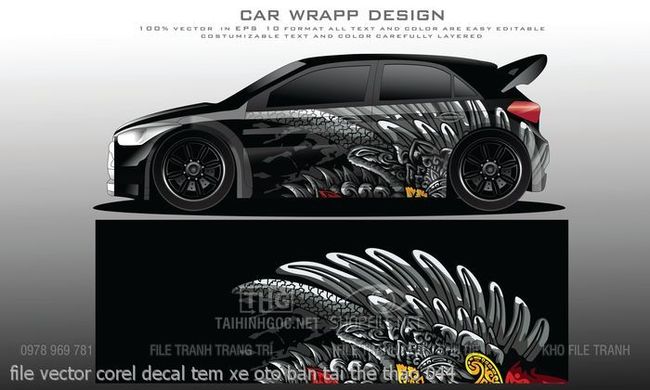 file vector corel decal tem xe oto ban tai the thao 044