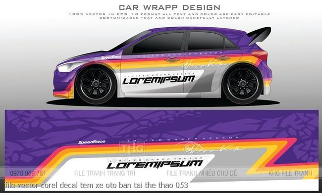 file vector corel decal tem xe oto ban tai the thao 053