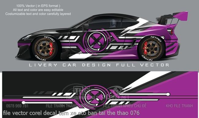 file vector corel decal tem xe oto ban tai the thao 076