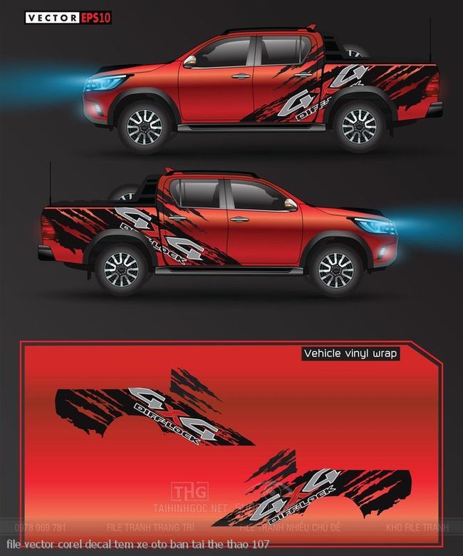 file vector corel decal tem xe oto ban tai the thao 107