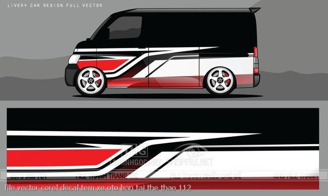 file vector corel decal tem xe oto ban tai the thao 112