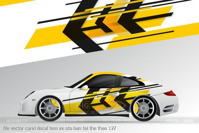 file vector corel decal tem xe oto ban tai the thao 127