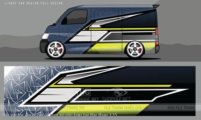 file vector corel decal tem xe oto ban tai the thao 135