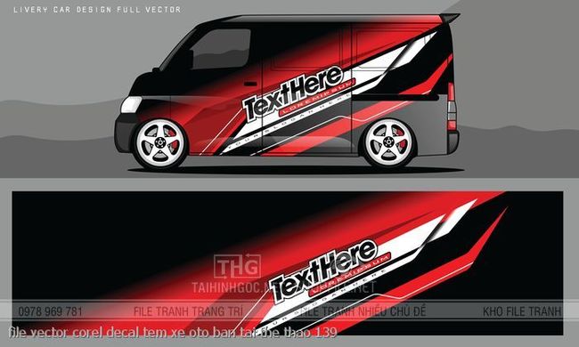 file vector corel decal tem xe oto ban tai the thao 139