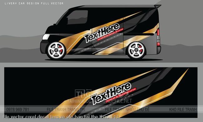 file vector corel decal tem xe oto ban tai the thao 143