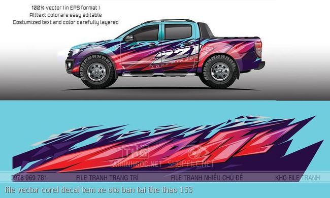 file vector corel decal tem xe oto ban tai the thao 153