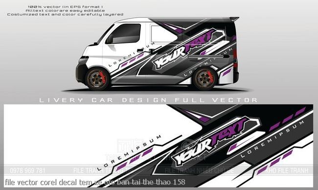file vector corel decal tem xe oto ban tai the thao 158