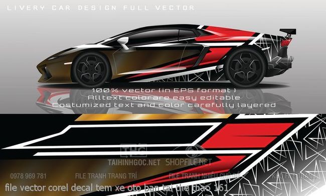 file vector corel decal tem xe oto ban tai the thao 161