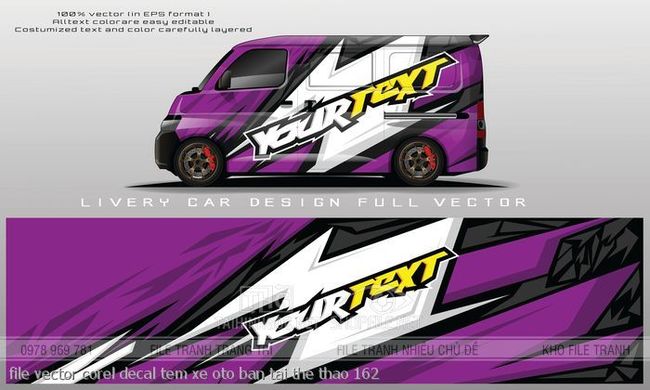 file vector corel decal tem xe oto ban tai the thao 162