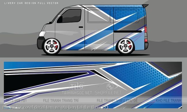 file vector corel decal tem xe oto ban tai the thao 171