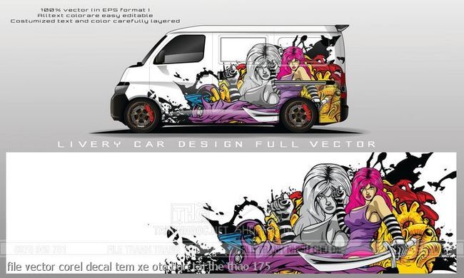 file vector corel decal tem xe oto ban tai the thao 175