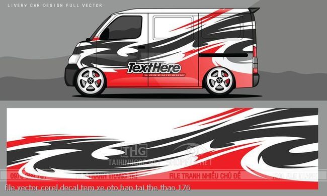 file vector corel decal tem xe oto ban tai the thao 176