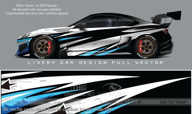 file vector corel decal tem xe oto ban tai the thao 188