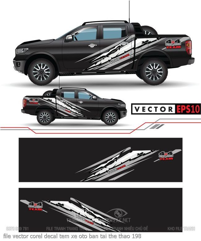 file vector corel decal tem xe oto ban tai the thao 198