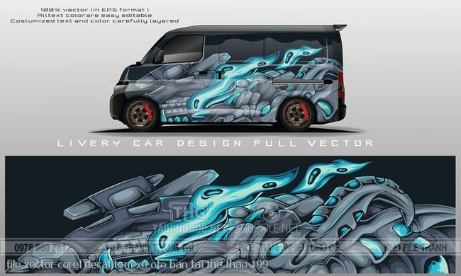 file vector corel decal tem xe oto ban tai the thao 199