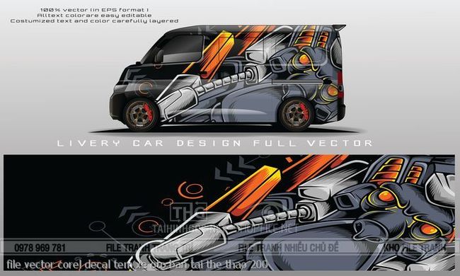 file vector corel decal tem xe oto ban tai the thao 200