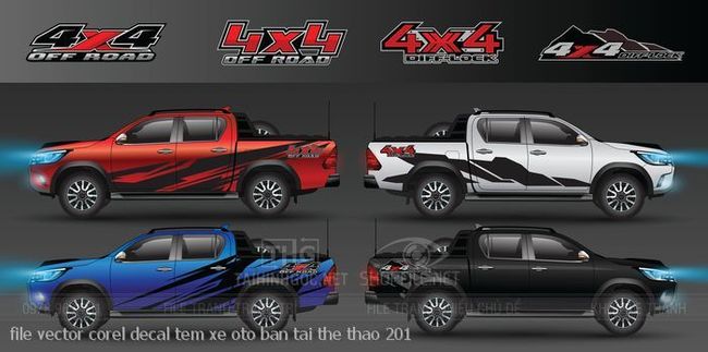 file vector corel decal tem xe oto ban tai the thao 201