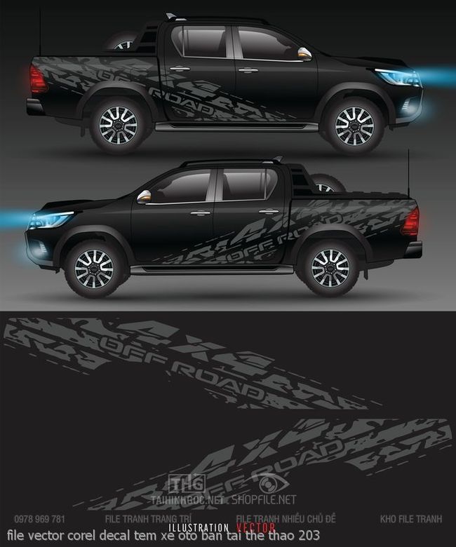 file vector corel decal tem xe oto ban tai the thao 203