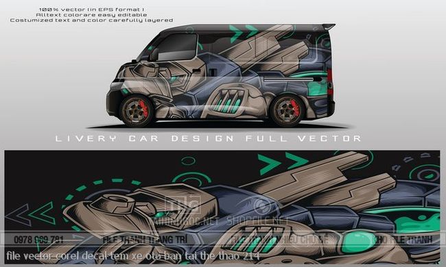 file vector corel decal tem xe oto ban tai the thao 214