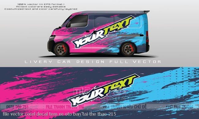 file vector corel decal tem xe oto ban tai the thao 215