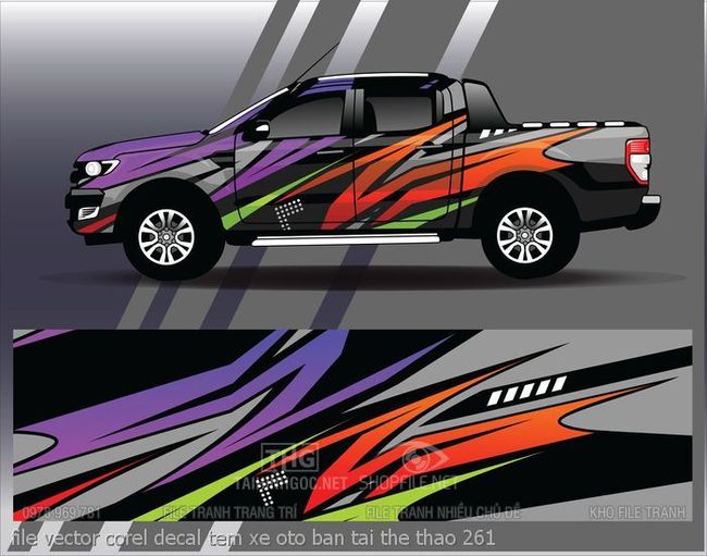 file vector corel decal tem xe oto ban tai the thao 261