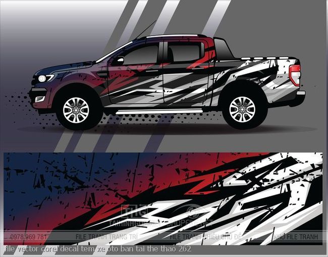 file vector corel decal tem xe oto ban tai the thao 262